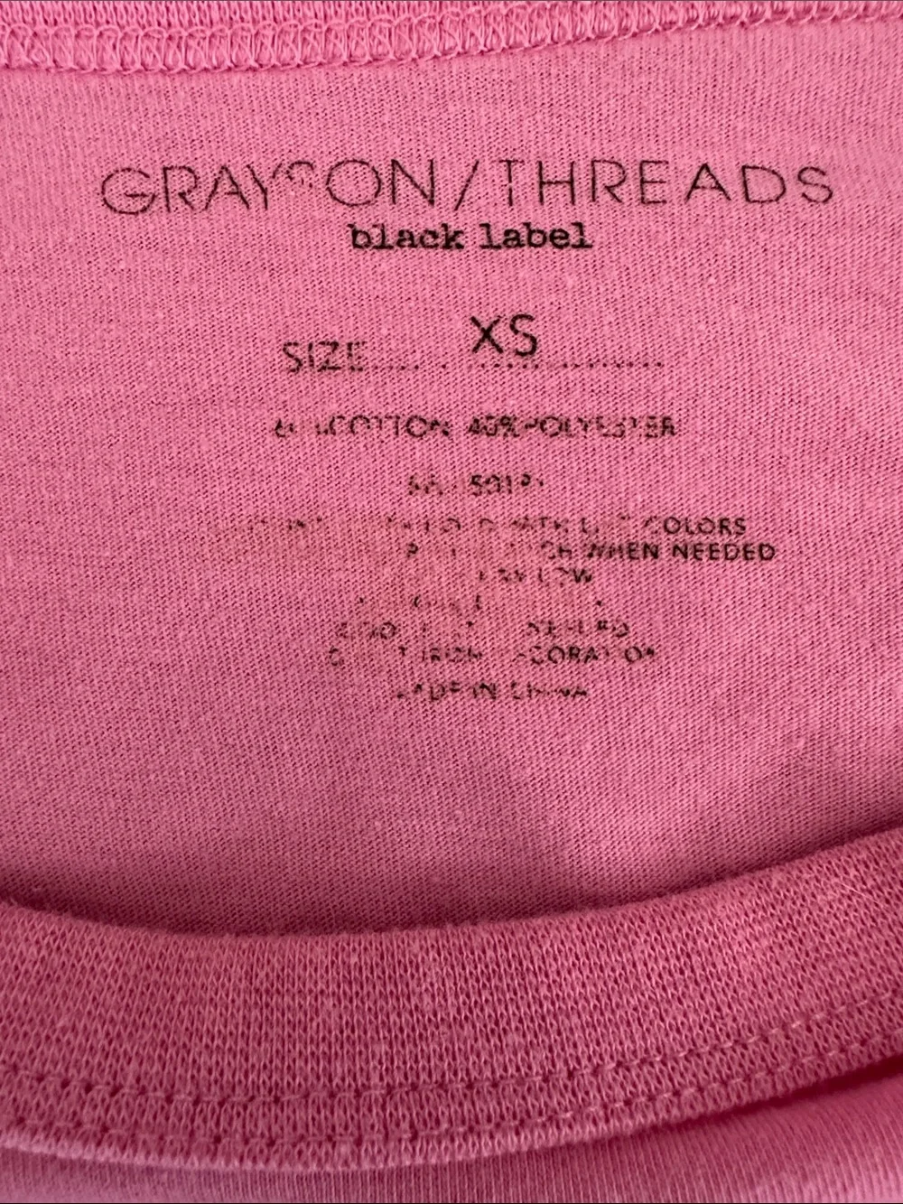 Grayson Threads Pink Long Sleeve Mystical Graphic Tee
